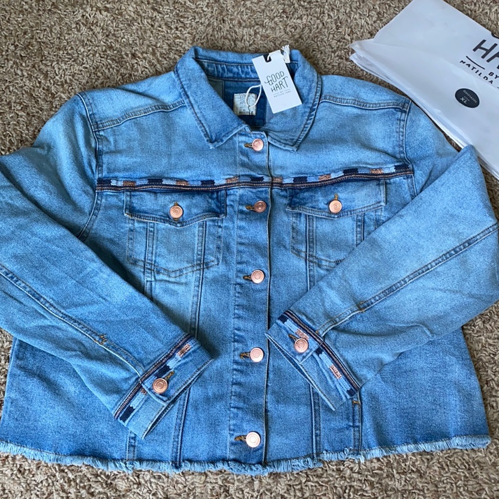 Matilda Jane Good Hart Denim jacket